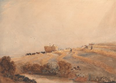 Haymaking by David Cox